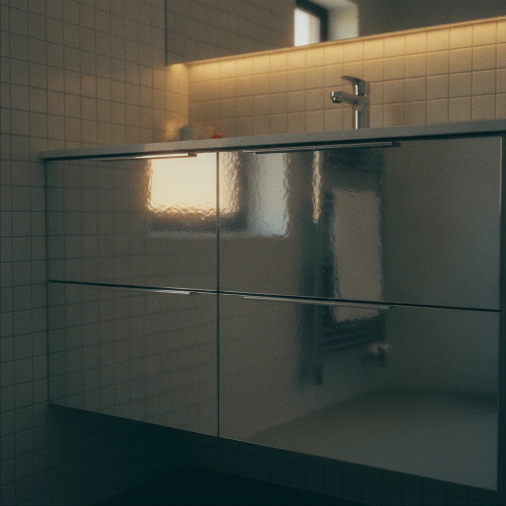 Film adhésif effet miroir en salle de bain : ce que ça donne vraiment