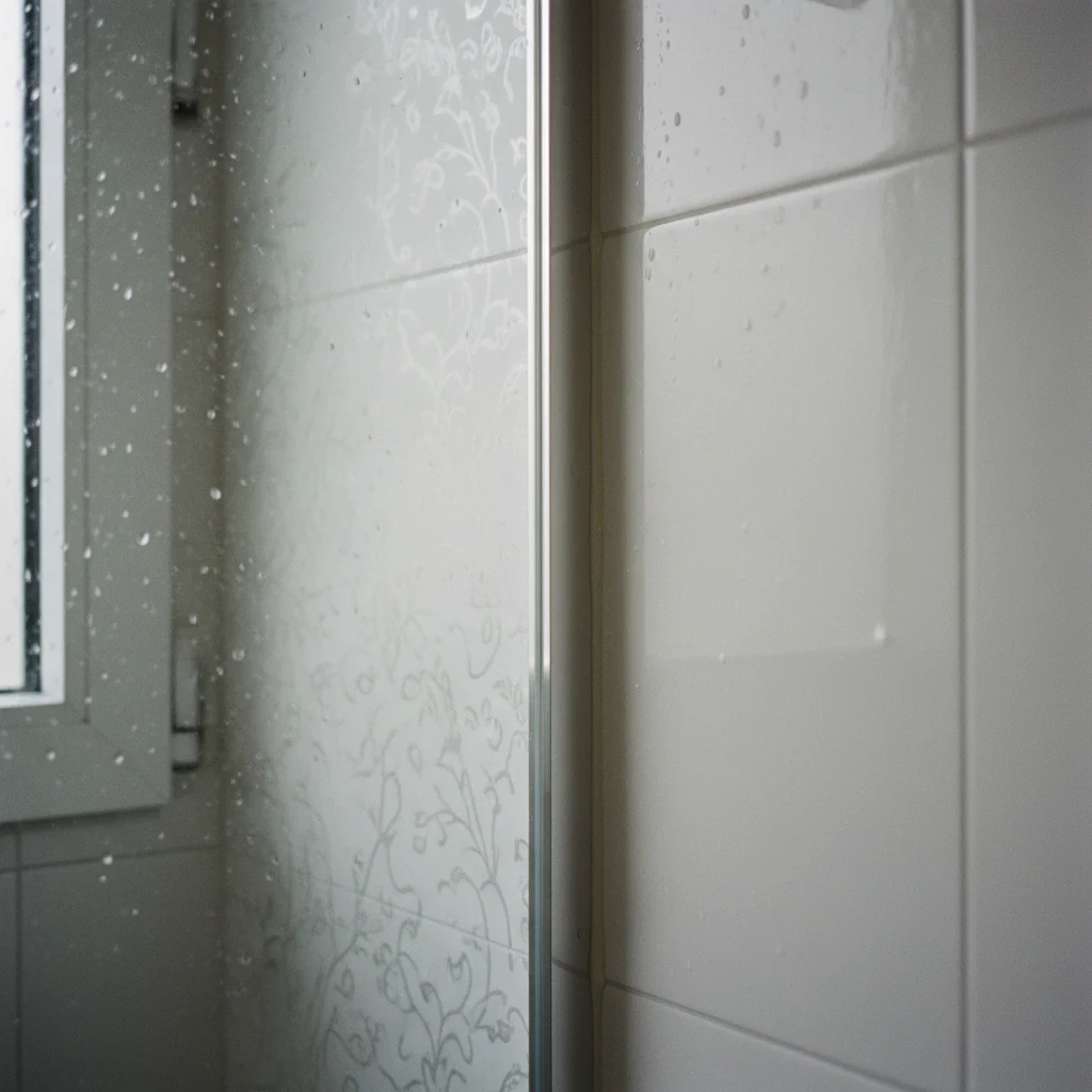 Faut-il étanchéifier les bords d'un film adhésif posé près d'une douche